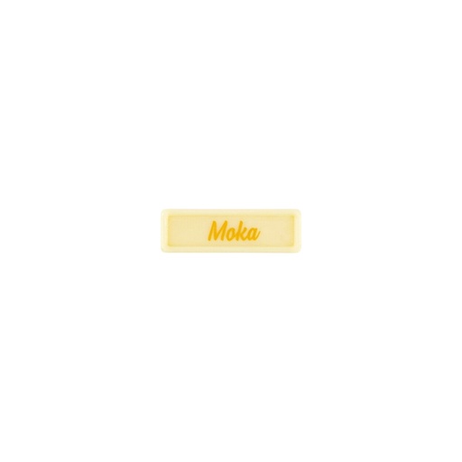 [08058403] 2002459 PLAQUETTE MOKA 3,8X1,2 CM 300PCS ***S/CDE***
