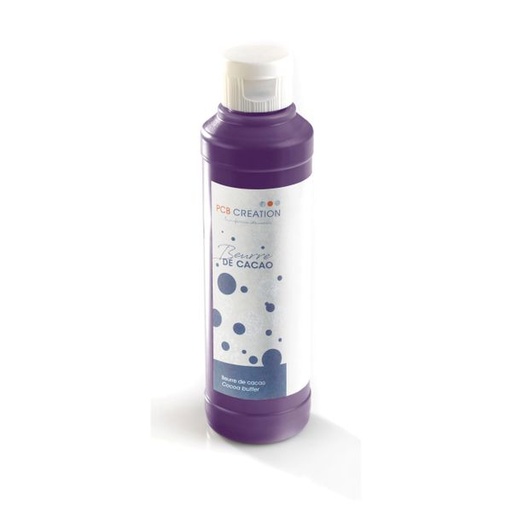 [08057421] 065303 PCB VIOLET COLOURED COCOA BUTTER (CARROT, HIBISCUS) 200 G ***S/CD***