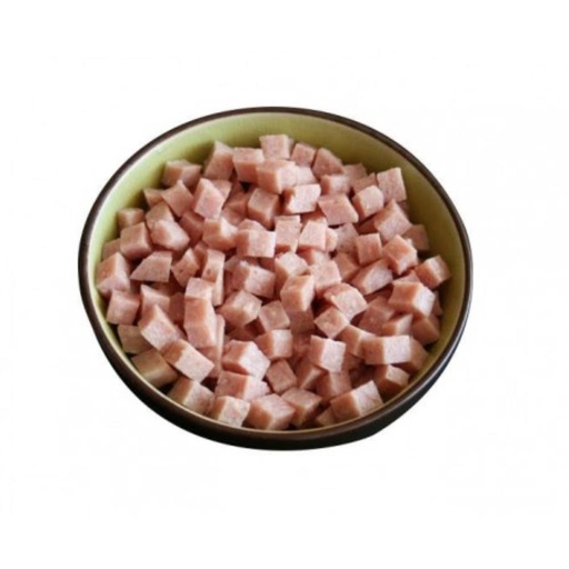 [02100632] JAMBON CUBE STANDARD 5X5X5 IQF 2KG ANDRE BAZIN