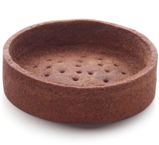 [04030375] PIDY TRENDY CHOCOLATE SHORTBREAD TARTLET DIAM*7CM*96PCS