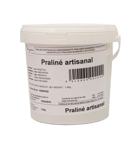 [03030585] PRALINE NOISETTE ARTISANAL BRUYERRE  1.4KG