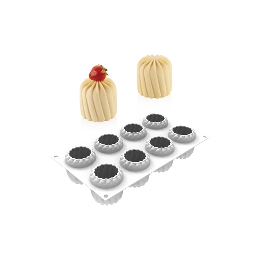 [51661571] SILIKOMART MOULE SILICONE HARMONY 150 Ø6CM H6,7CM VOL 150ML