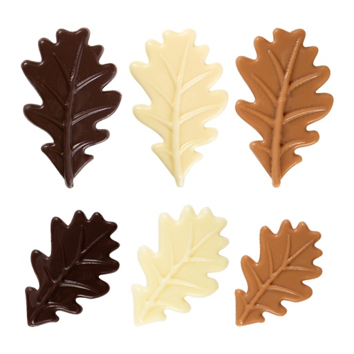 [08054615] 2014646 FEUILLES D HIVER 4X7CM - 5X3CM 84PCES