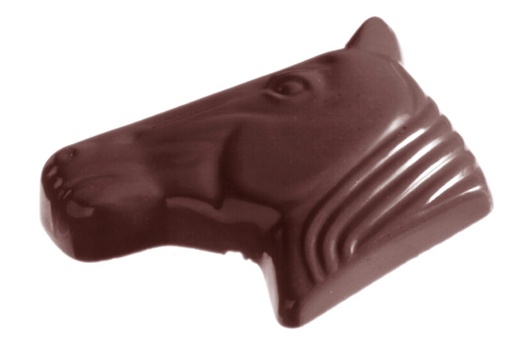 [70410596] *FDS*MOULE À CHOCOLAT TETE CHEVAL CW1546 8.35G 2X7- 4.5X3.1XH0.8CM