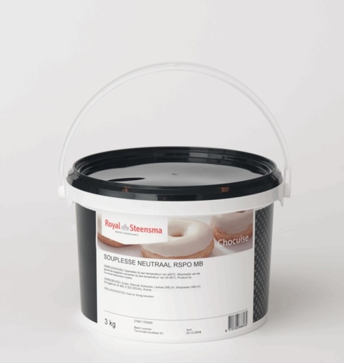 [07031302] SOUPLESSE GLACAGE NEUTRE RSPO 3KG