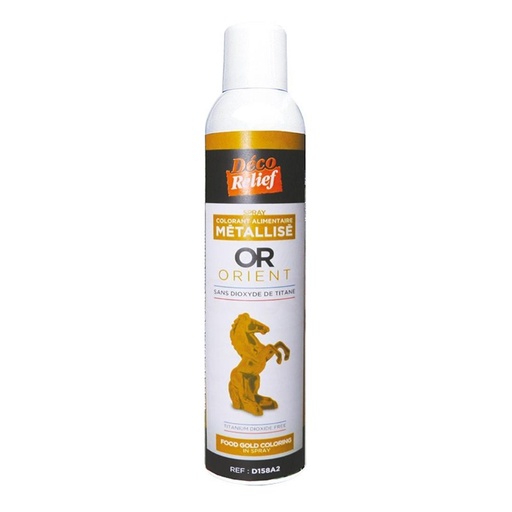 [54300516] DECO-RELIEF KLEURSPRAY GOUDEN ORIËNT 300ML