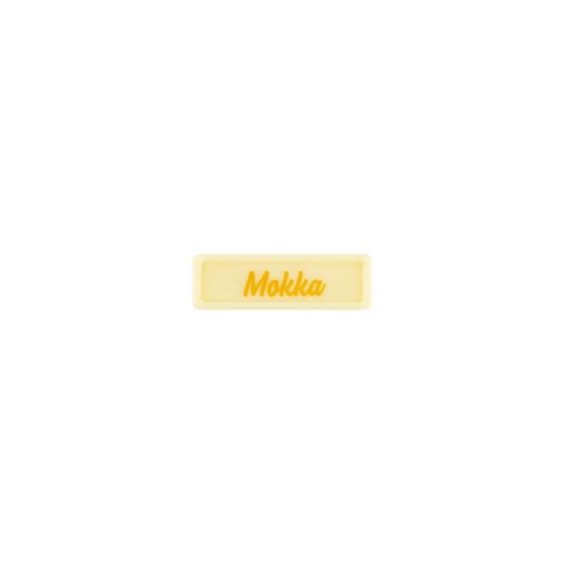 [08058402] 2002458 PLAQUETTE MOKKA 3,8X1,2 CM 300PCS ***S/CDE***