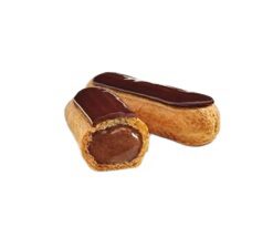 [02060111] ❄️PASQUIER 2597 /1818 CHOCOLADEFONDANT ECLAIR GEVULD MET CHOCOLADEROOM 60X80GR