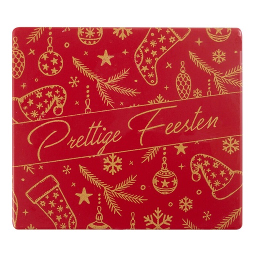 [08054656] 2015728 EMBOUT DE BÛCHE PRETTIGE FEESTEN 9X8CM 40PCES ***S/CD***