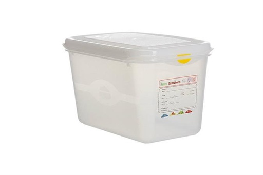 [57663432] GASTRONOX DOOS 1/4-150MM 4.3L DEKSEL EN CLIPS