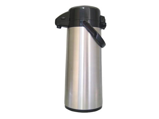 [57661220] THERMOS PUMP 2.5L STAINLESS STEEL GLASS BOTTLE ROTATING BASE AXS257
