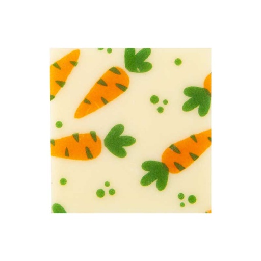 [08054583] 2069145 PLAQUETTE CARRE CAROTTE 3CM CHOCOLAT 220 PCES