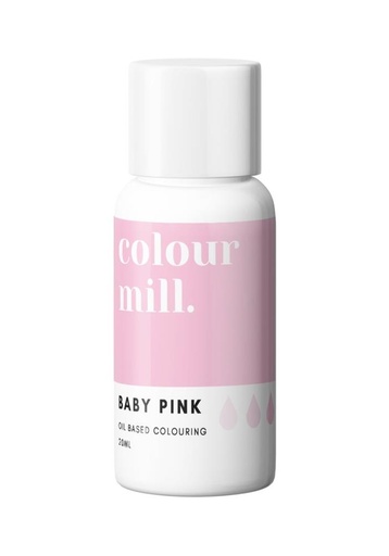 [08055908] COLOUR MILL LIPOSOLUBLE DYE BABY PINK-PINK BABY 20ML