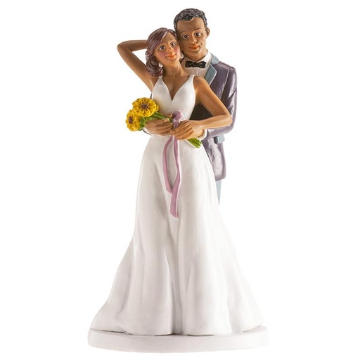 [60100276] KOPPELFIGUUR "LUDIVINE & BRANDON 18CM