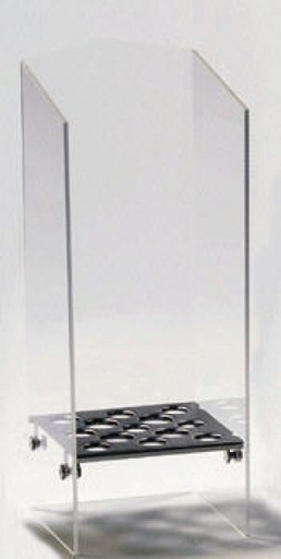 [53911117] STOCKEL PRESENTOIR PORTE CORNET GLACE A/PLEXY 5MM9X26MM 4X32MM