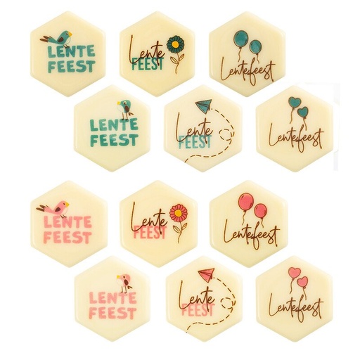 [08054762] 12813 PLAATJE LENTEFEEST 3,8CM 96PCS ***OP/ORDER***