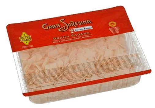 [06100052] ITALIAANSE GRANA PADANO KAAS DIKKE VLOKKEN 500GR