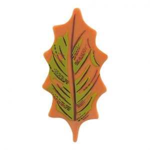 [08057591] 070460 PCB FEUILLES DE HOUX CBC VERT ET CARAMEL 2 DESIGNS 150PCES ***S/CD***