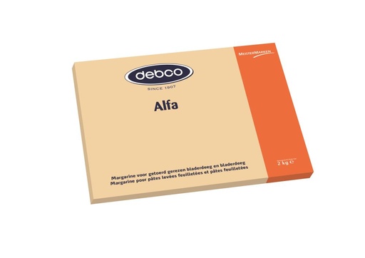 [05020270] DEBCO MARGARINE ALFA PATE LEVEE FEUILLETEE 2KG