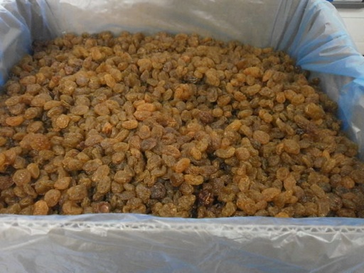 [01020313] RAISINS SECS AFRIQUE DU SUD ORANGE RIVERS 12,5KG