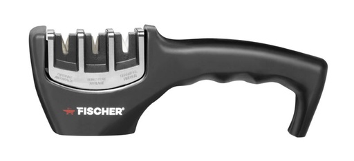 [50411272] FISCHER 3-STEP MANUAL SHARPENER DIAMOND-TUNGSTEN-CERAMIC