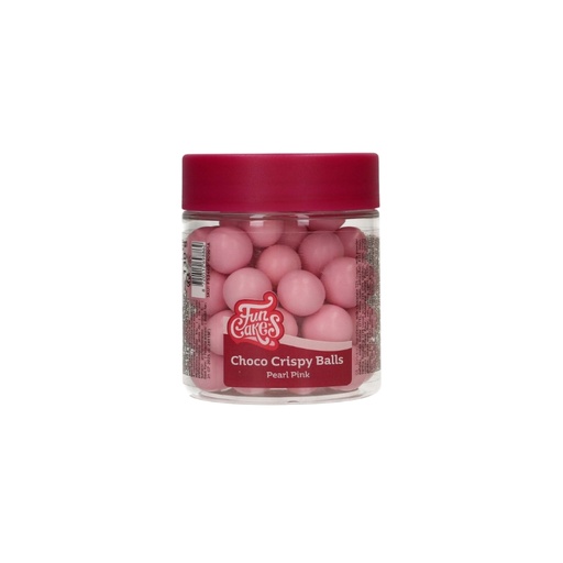 [08052521] FUNCAKES CRISPY PINK CHOCOLATE BALLS 130GR