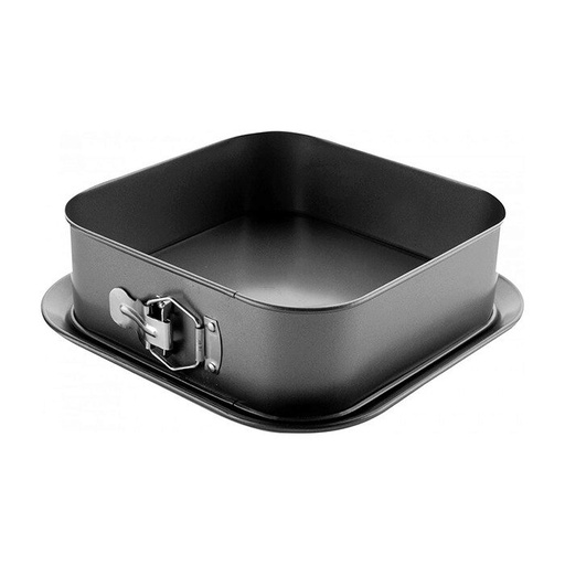 [51223021] IBILI SQUARE HINGE MOLD 24X24XH8.3CM NON-STICK STEEL