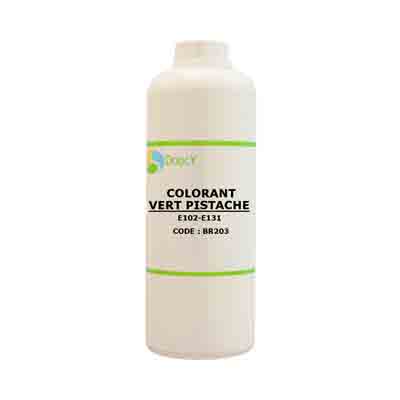 [07051182] DOUCY BR203 PISTACHE GROENE VLOEIBARE KLEURSTOF BR203 1KG =KG