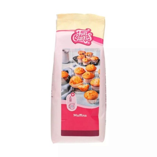 [08053305] FUNCAKES BAKMIX VOOR MUFFINS 1KG =ZAKJE