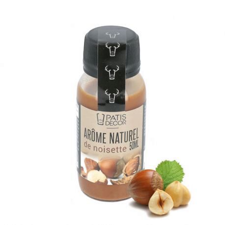 [08075112] NATUURLIJKE AROMA HAZELNOOT 50ML=POT