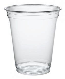 [25101144] TRANSPARENT CUP 95x96mm 200ML PACK OF 50 PCES