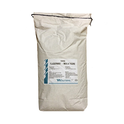 [05040201] WOUTERS MIX TIJGER DECORATIE TIJGERBROOD 15KG
