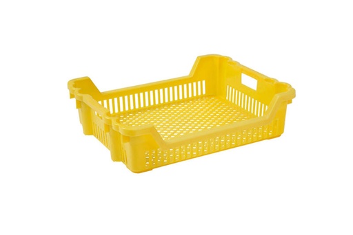 [70407992] MULTIPAT TRAY 62X50XH15CM YELLOW OPENWORK