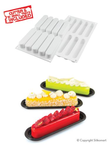 [51657252] SILIKOMART VORM FASHION ECLAIR 80ML 130X25 H25MM =STUK