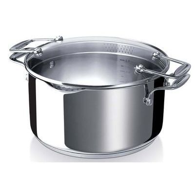 [57657852] BEKA EMPORO MARMITE PATES COUV/VERRE 24CM 7.5L