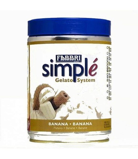 [07062116] FABBRI SIMPLE BANANE 1.5KG