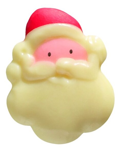 [08056224] 087106 PCB TÊTES DE PÈRE NOËL CB 4,5X3,7 CM 90PCES***S/CDE***