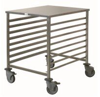 [55500363] SERVANTE BAS 60/80 HT90-8NIVEAUX  1ARRET S/C2 ROUL FREINS-E60- ESP ENTRE NIV 90MM