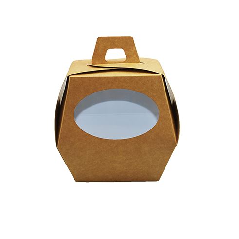 [61704012] BALLOTOEUF N°1 KRAFT AVEC FENETRE 14CM 25PCS