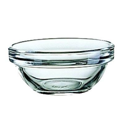 [57657972] ARCOROC STACKABLE GLASS SALAD BOWL 07.5 CM