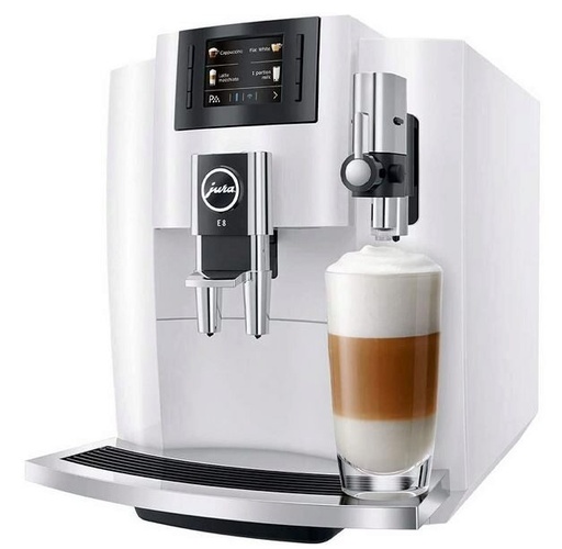 [57658486] JURA COFFEE MACHINE E8 PIANOWHITE-N.15353