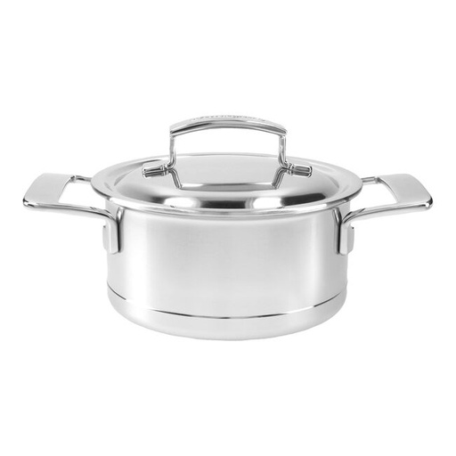 [57659827] DEMEYERE SILVER 7 MARMITE BASSE 16CM-1.5L