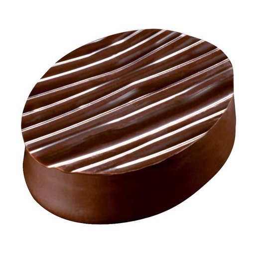 [60700694] 011170 PCB-RELIËFVEL VOOR CHOCOLADE IMITATIEHOUT 25X40CM 27 STUKS ***s/cd***