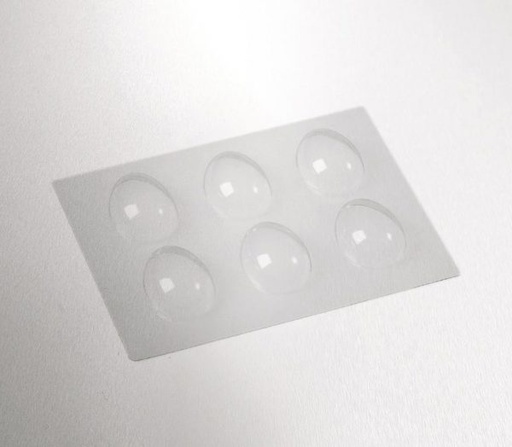 [08056260] 010328 PCB MOULES OEUFS POUR 30 PIÈCES H. 5,7 CM 10PCES ***S/CD***