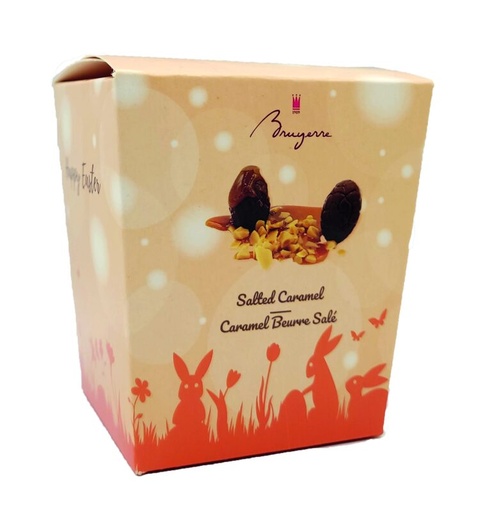 [11030170] BRUYERRE BOITE PAQUES PETITS OEUFS LAIT CARAMEL 170GR 8X170GR