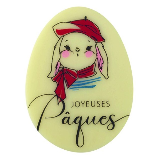 [08056519] 087109 PCB OEUFS CB FRENCH PÂQUES 5X3,7 CM 80PCES***S/CDE***