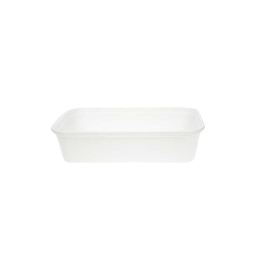 [53533136] RAVIER MICRO ONDES PP BLANC 500ML 25PCS