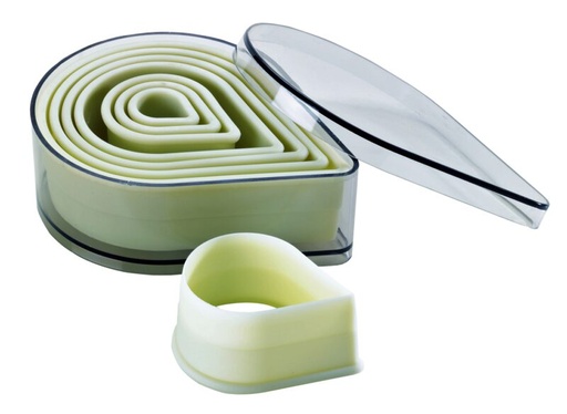 [70408742] DECOUPOIR EXOGLASS 7P GOUTTES LISSES DE 20 A 12.5CM- CH877P