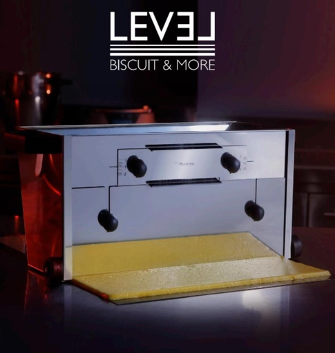 [54418798] LEVEL ROULEAU A PATE POUR ETENDRE FEUILLE GENOISE LARGEUR 38CM --EPAISSEUR DE 0.5 A 20MM