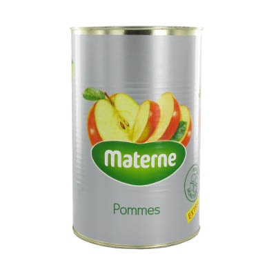 [01010511] APPELCOMPOTE MET STUKKEN MATERNE 3 X 4,1KG  = BLIKJE